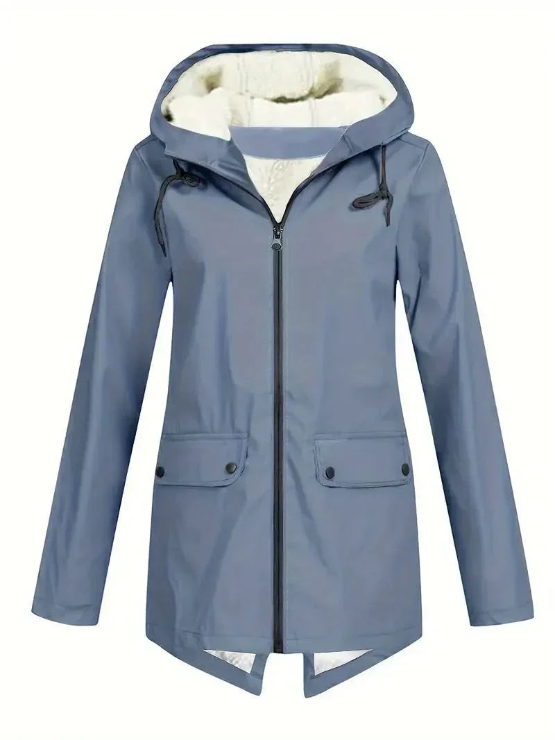 Elinor | Hooded Fleece Jacket for Women