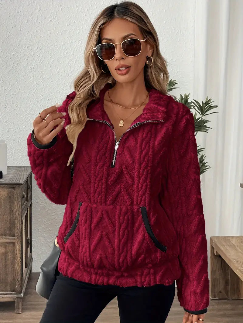 Heidi | Quarter-Zip Fleece Jacket for Women