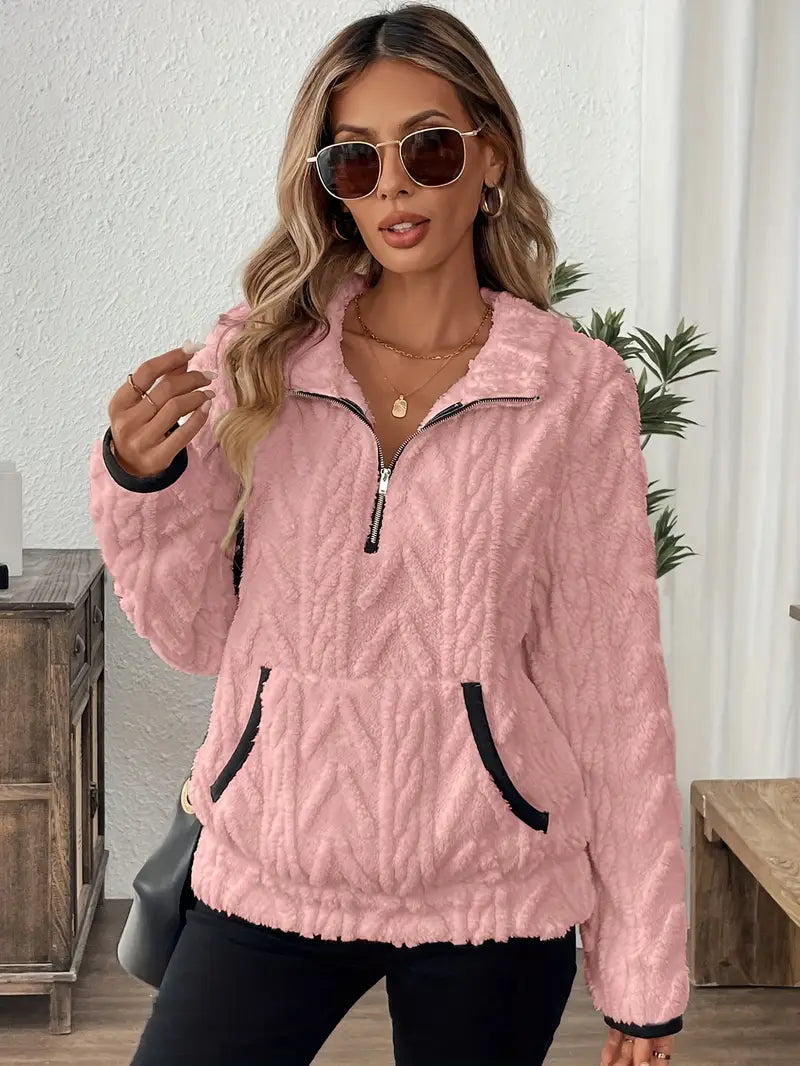 Heidi | Quarter-Zip Fleece Jacket for Women