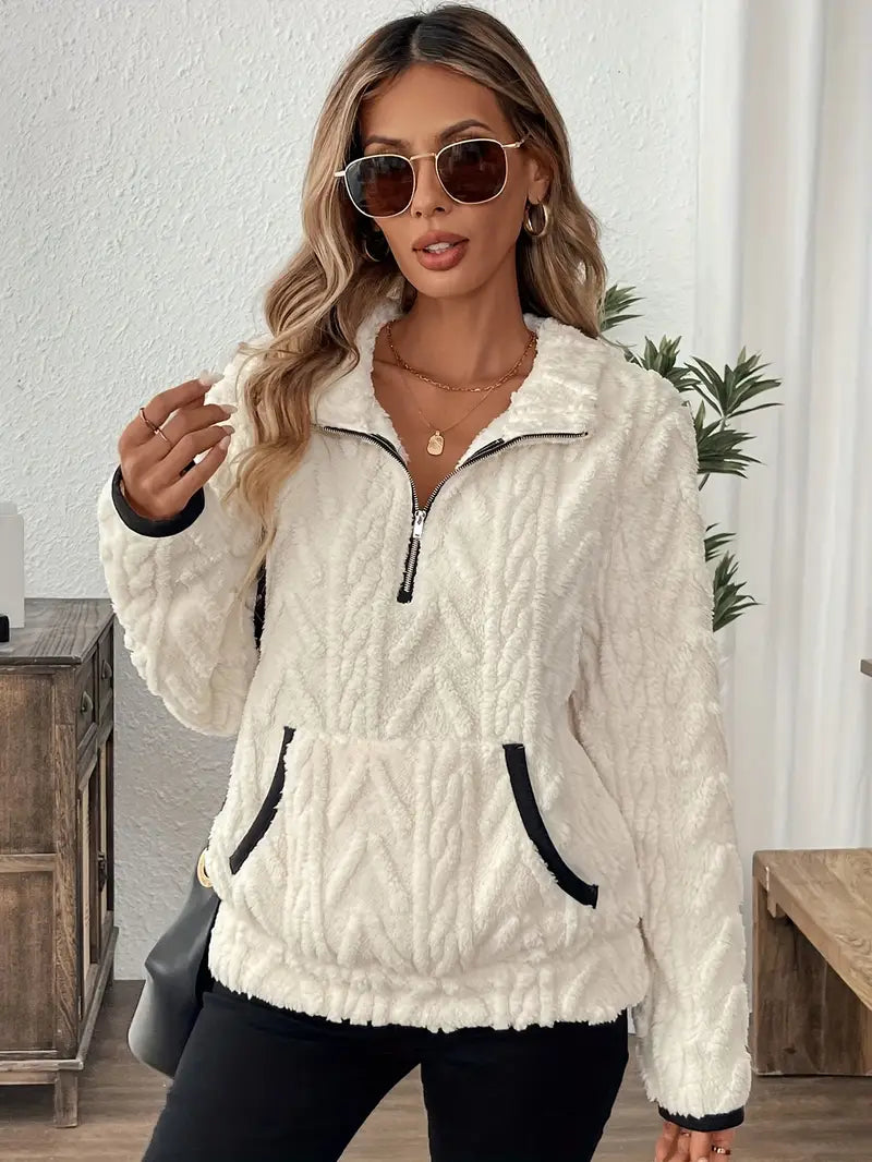 Heidi | Quarter-Zip Fleece Jacket for Women