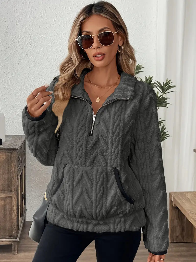 Heidi | Quarter-Zip Fleece Jacket for Women