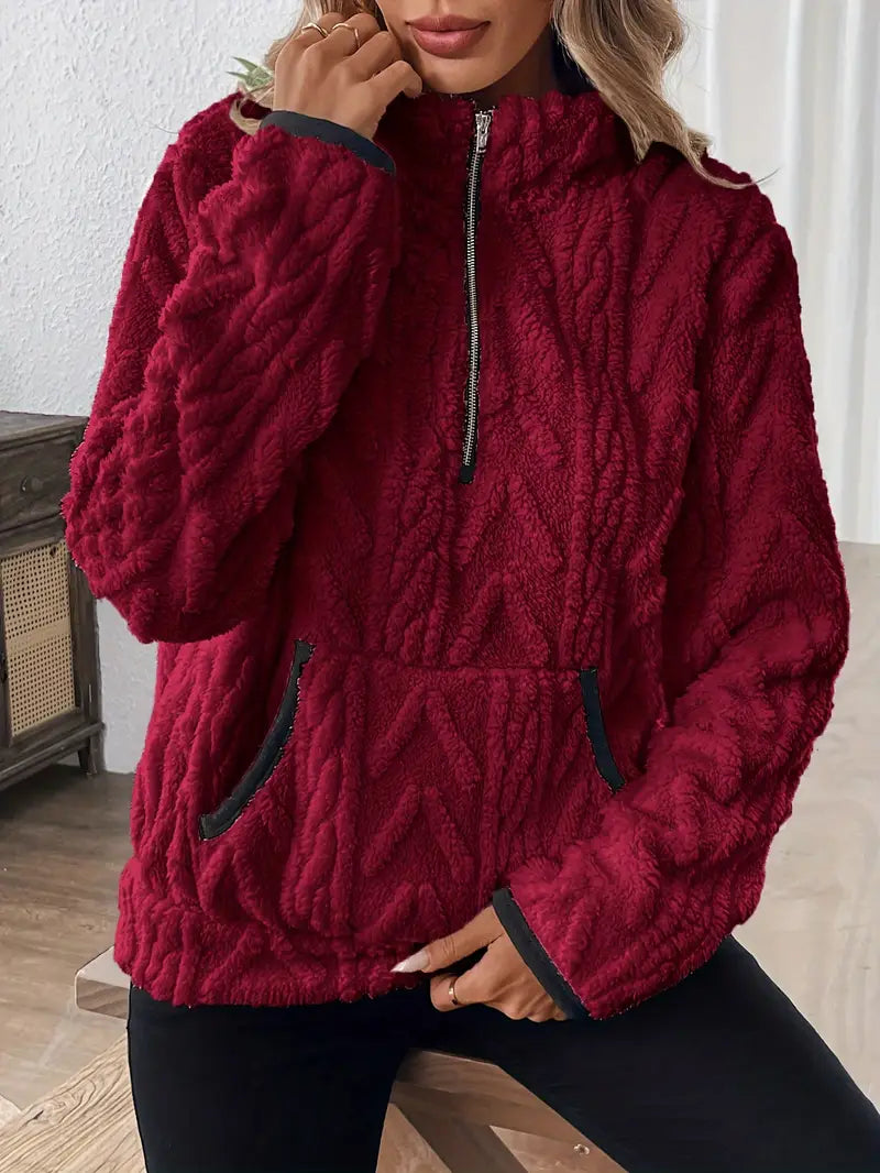 Heidi | Quarter-Zip Fleece Jacket for Women