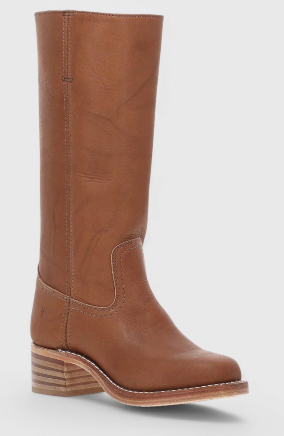 Gaia | Leather Knee High Boots Tall Boots Riding Boots Women Winter Fall Block Heel
