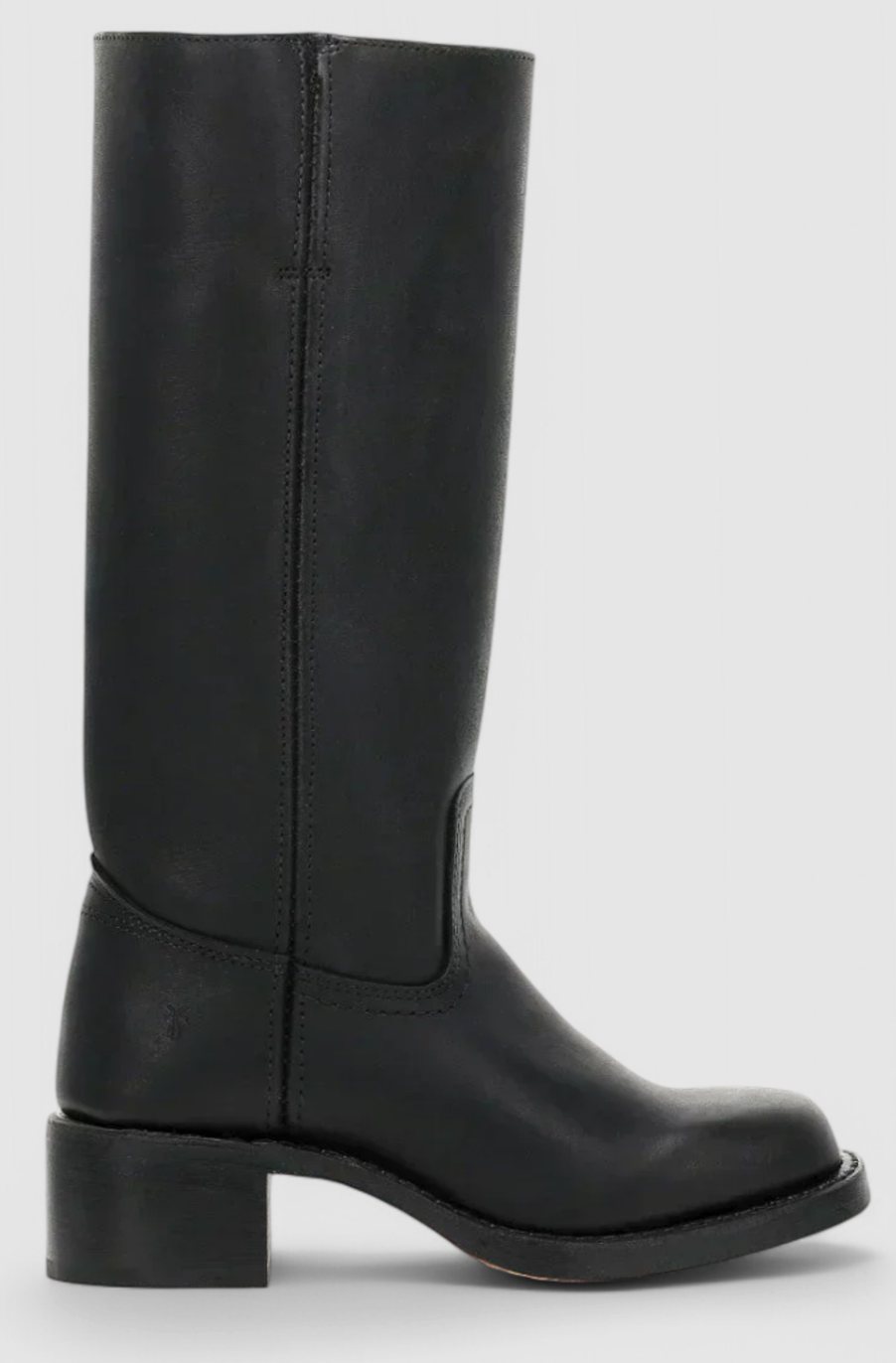 Gaia | Leather Knee High Boots Tall Boots Riding Boots Women Winter Fall Block Heel