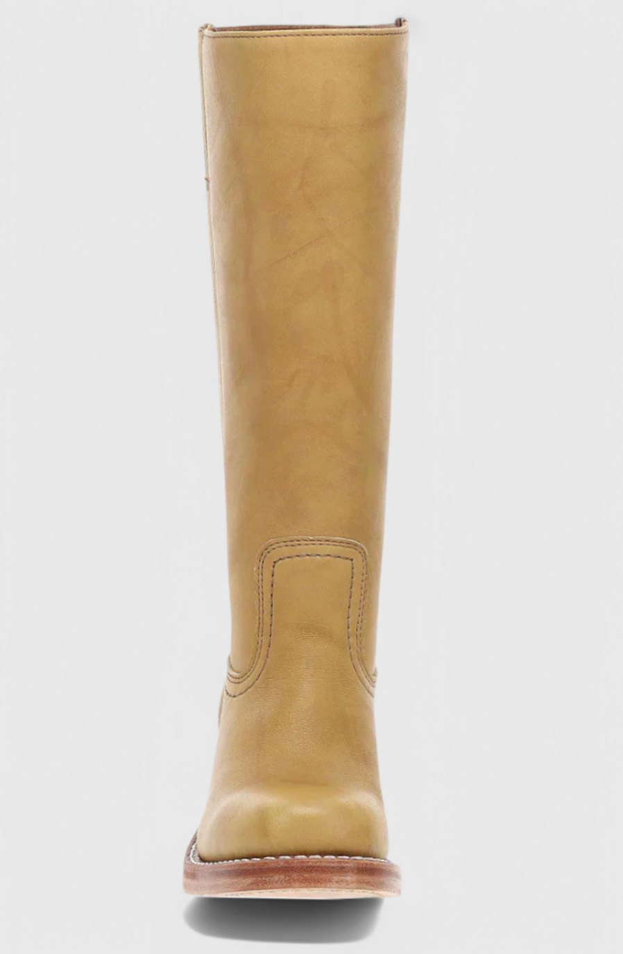 Gaia | Leather Knee High Boots Tall Boots Riding Boots Women Winter Fall Block Heel