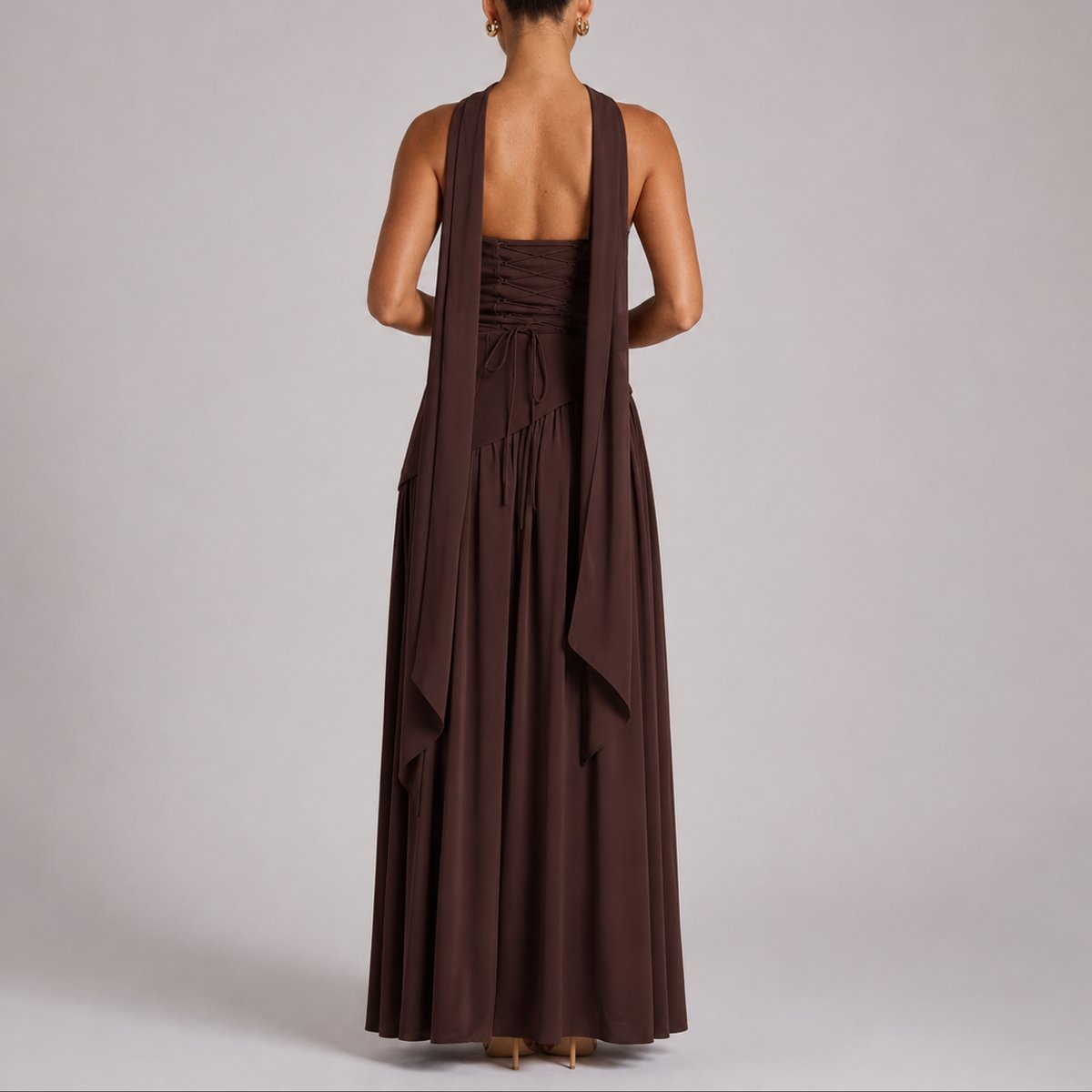 Carmen | Wedding Guest Dress Maxi Dress Women Strapless Open Back Side Slit Cocktail Formal