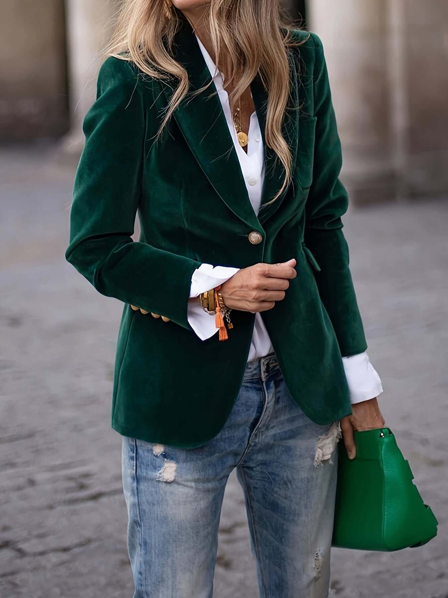 Tilda | Velvet Blazer for Women