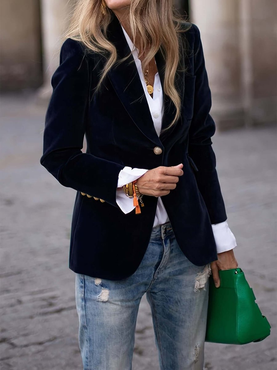 Tilda | Velvet Blazer for Women