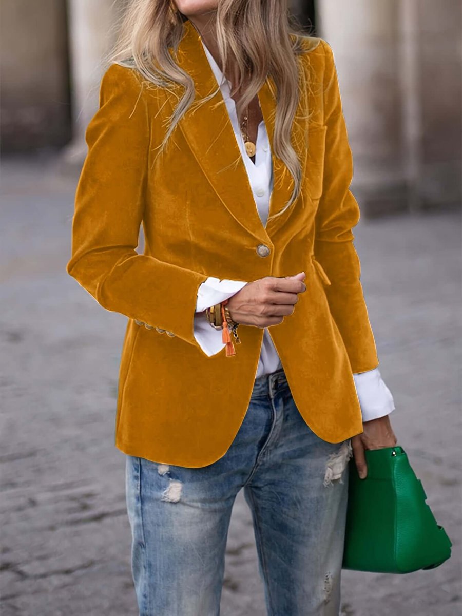 Tilda | Velvet Blazer for Women